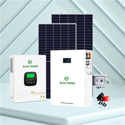 5KWh 5KW Solenergisystem Hybrid DIY Husholdning BESS